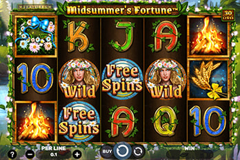 Midsummer's Fortune Slot Game Screenshot Image