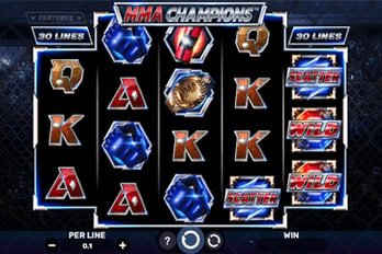 MMA Champions Slot Game Screenshot Image