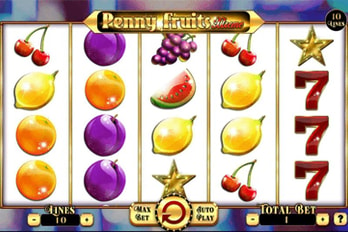 Penny Fruits Xtreme Slot Game Screenshot Image