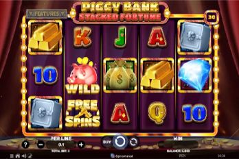Piggy Bank: Stacked Fortune Slot Game Screenshot Image