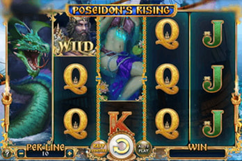 Poseidon's Rising: The Golden Era Slot Game Screenshot Image