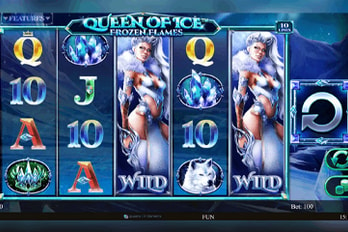 Queen of Ice: Frozen Flames Slot Game Screenshot Image