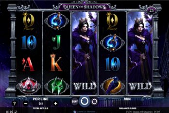 Queen of Shadows Slot Game Screenshot Image