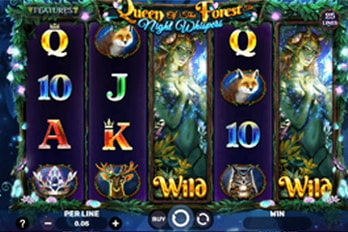 Queen of the Forest: Night Whispers Slot Game Screenshot Image