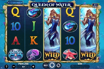 Queen of Water Slot Game Screenshot Image