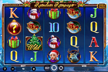 Reindeer Rampage Slot Game Screenshot Image