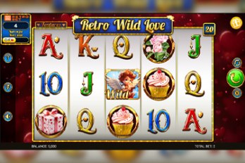 Retro Wild Love Slot Game Screenshot Image