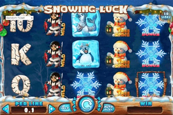 Snowing Luck: Christmas Edition Slot Game Screenshot Image