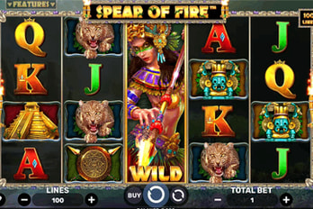 Spear of Fire Slot Game Screenshot Image