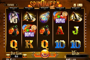 Spinoween Slot Game Screenshot Image