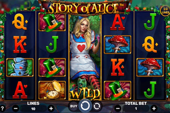 Story of Alice Slot Game Screenshot Image