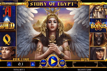 Story of Egypt: Egyptian Darkness Slot Game Screenshot Image