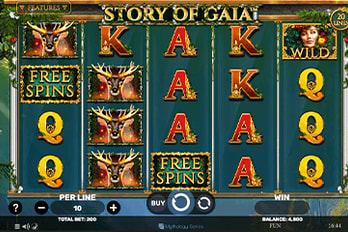 Story of Gaia Slot Game Screenshot Image