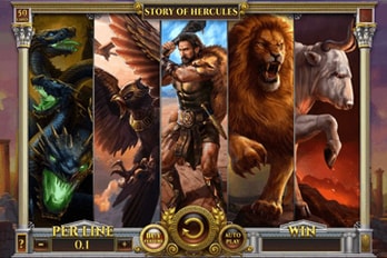 Story of Hercules Slot Game Screenshot Image