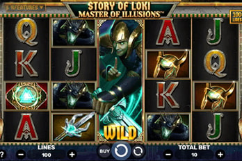 Story of Loki: Master of Illusions Slot Game Screenshot Image