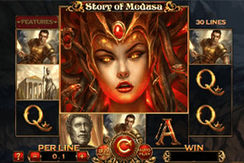 Story of Medusa Slot Game Screenshot Image
