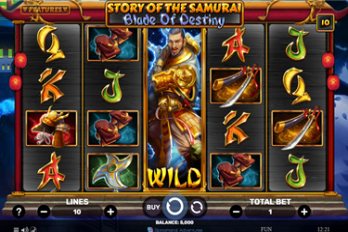 Story of the Samurai: Blade of Destiny Slot Game Screenshot Image