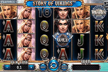 Story of Vikings: The Golden Era Slot Game Screenshot Image