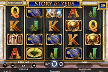 Story of Zeus Slot Game Screenshot Image
