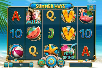 Summer Ways Slot Game Screenshot Image