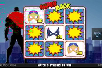 Super Mask Scratch Game Screenshot Super Mask Scratch Game Screenshot Image