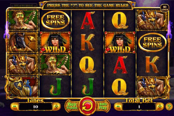 The Ankh Protector: Egyptian Darkness Slot Game Screenshot Image