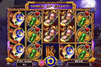 Times of Egypt: Egyptian Darkness Slot Game Screenshot Image