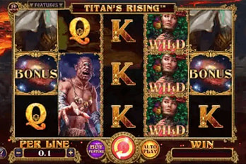 Titan's Rising Slot Game Screenshot Image