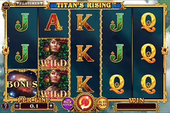Titan's Rising: The Golden Era Slot Game Screenshot Image