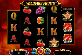Wildfire Fruits Slot Game Screenshot Image