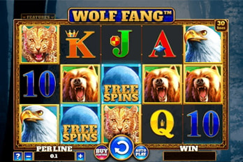 Wolf Fang Slot Game Screenshot Image