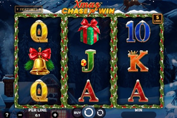 Xmas: Chase'N'Win Slot Game Screenshot Image