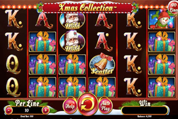 Xmas Collection: 10 Lines Slot Game Screenshot Image