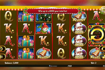 Xmas Collection: 30 Lines Slot Game Screenshot Image