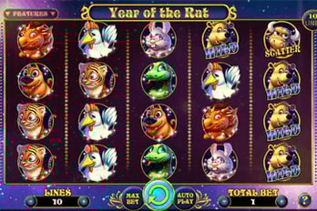 Year of the Rat Slot Game Screenshot Year of the Rat Slot Game Screenshot Image