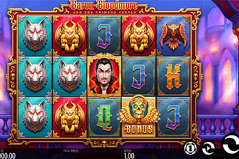 Baron Bloodmore and the Crimson Castle Slot Game Screenshot Image
