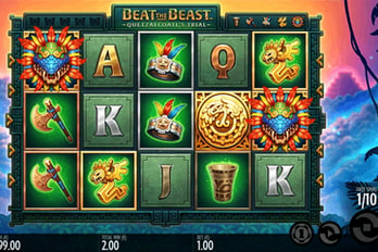 Beat the Beast: Quetzalcoatl's Trial Slot Game Screenshot Image