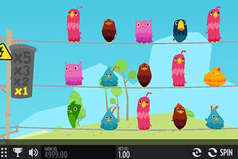 Birds On A Wire Slot Game Screenshot Image