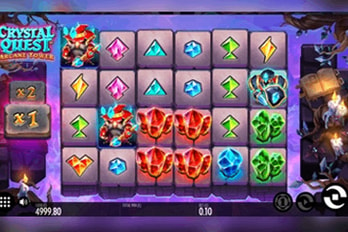 Crystal Quest: Arcane tower Slot Game Screenshot Image