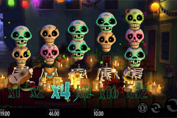 Esqueleto Explosivo Slot Game Screenshot Image