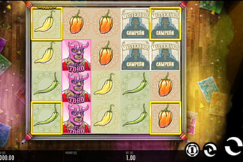 Luchadora Slot Game Screenshot Image