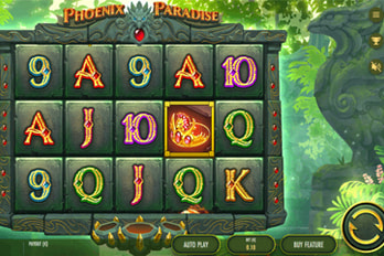 Phoenix Paradise Slot Game Screenshot Image