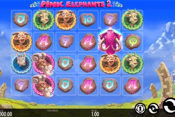 Pink Elephants 2 Slot Game Screenshot Image