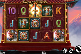 Sword of Khans Slot Game Screenshot Image