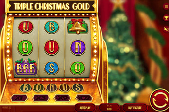 Triple Christmas Gold Slot Game Screenshot Image