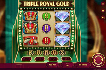 Triple Royal Gold Slot Game Screenshot Image