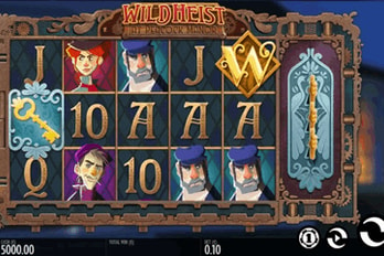 Wild Heist at Peacock Manor Slot Game Screenshot Image