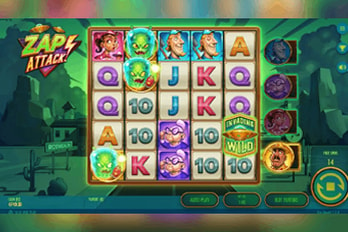 Zap Attack Slot Game Screenshot Image