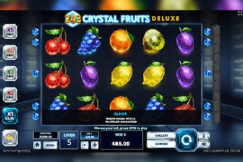 243 Crystal Fruits Deluxe Slot Game Screenshot Image