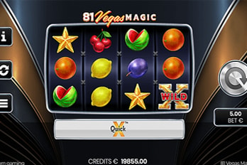 81 Vegas Magic Slot Game Screenshot Image